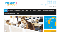 Desktop Screenshot of intermitessex.co.uk